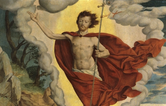 Bartholomaeus Bruyn,"The Resurrection of Christ," ca. 1530-1540