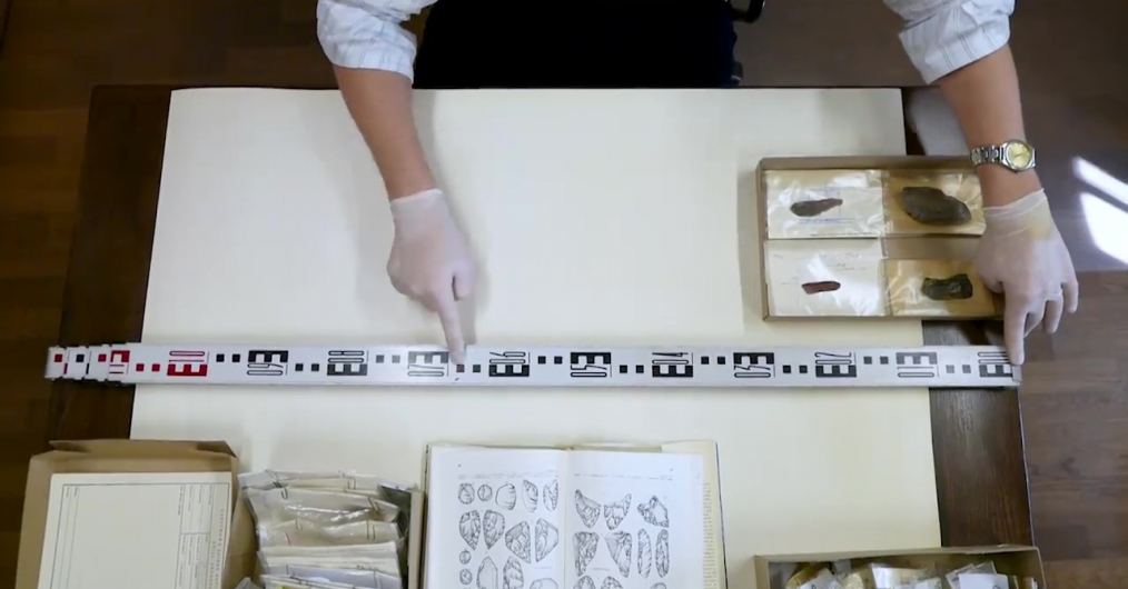 Z wizytą w Dziale Archeologii i Rezerwatów - film o znaleziskach z epoki kamienia