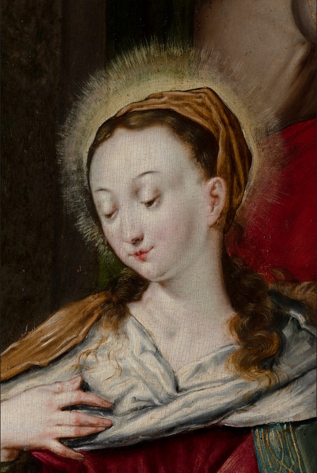 Maryja na obrazie "Zwiastowanie"