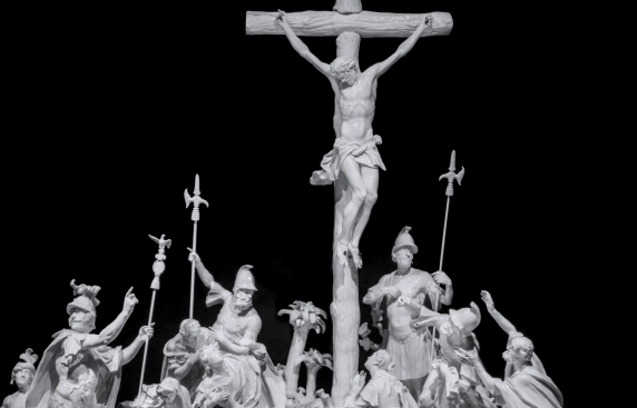 “Ukrzyżowanie” - model rzeźby Johanna Joachima Kaendlera