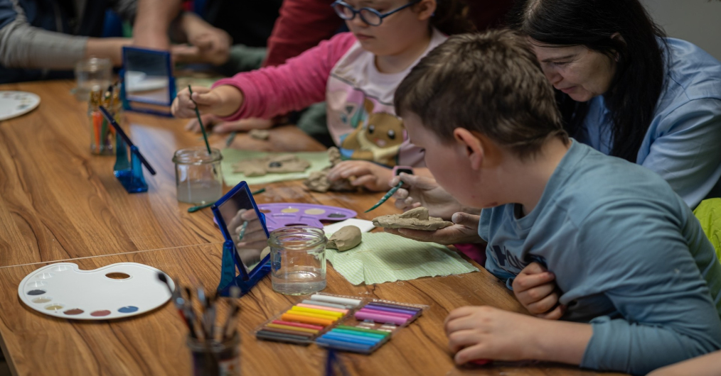 infografika wydarzenia dla rodzin z dziećmi