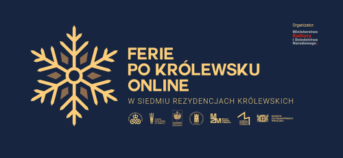 infografika wydarzenia Ferie po królewsku online