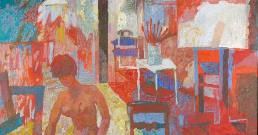 fragment pomarańczowo-czrnej tkaniny z sizalu