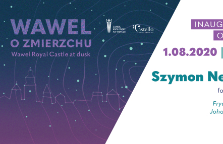infografika wydarzenia Wawel o zmierzchu