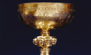 Chalice - silver, parcel gilt