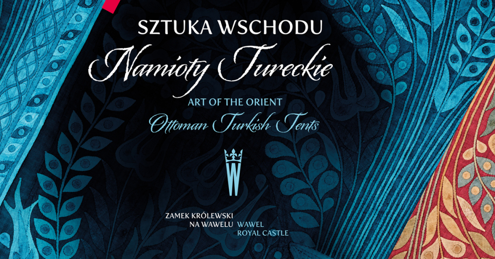 infografika wystawy Sztuka Wschdu Namioty Tureckie