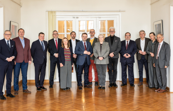 Obecni podczas posiedzenia przedstawiciele rady